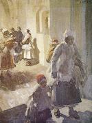 Anders Zorn julotta oil painting reproduction